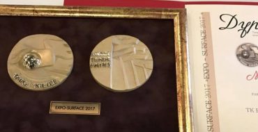 Expo-Surface show medals for BATO for Hybrid Paint