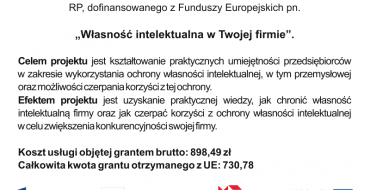 Dofinansowanie z Funduszy Europejskich